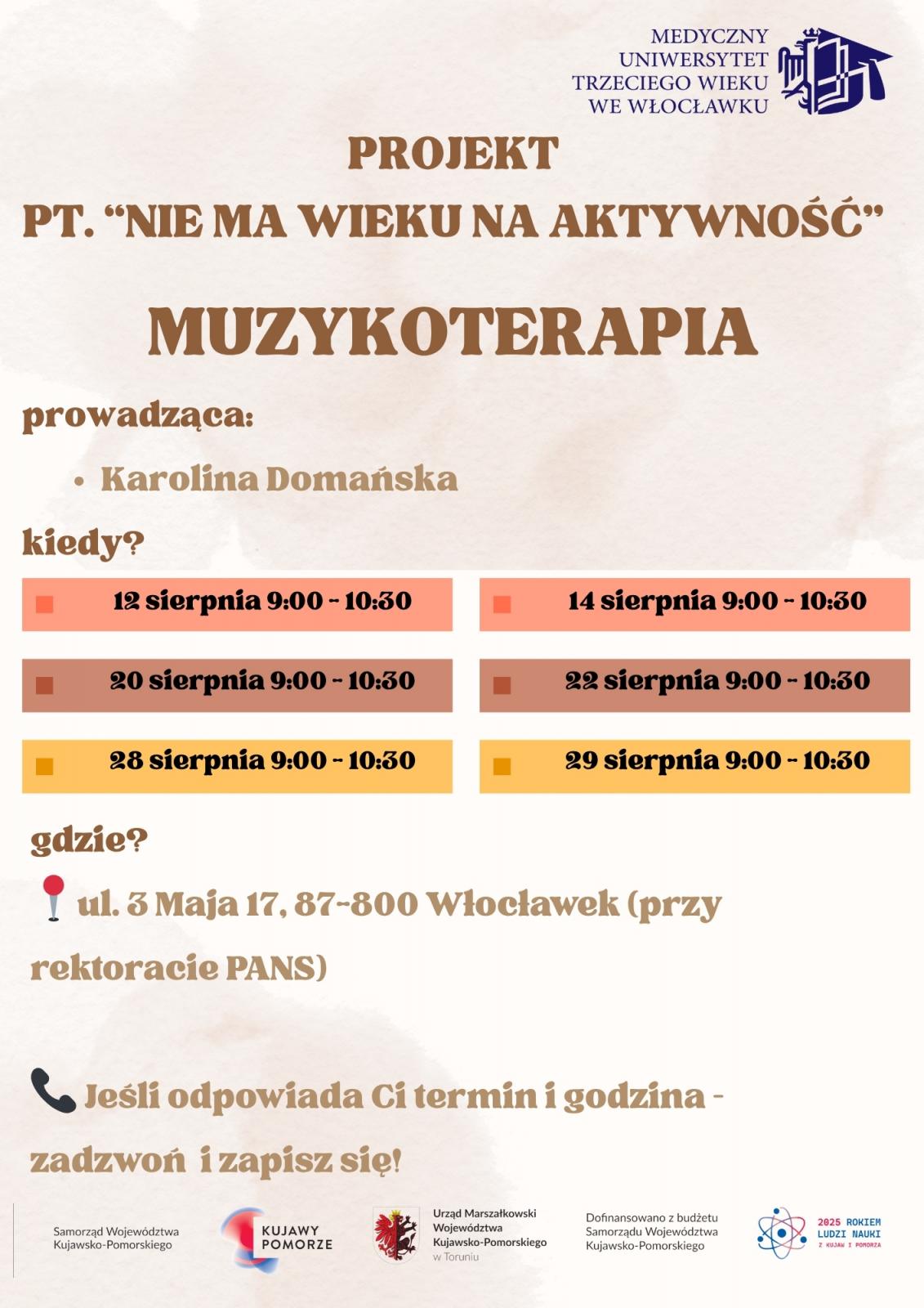 plakat informacyjny