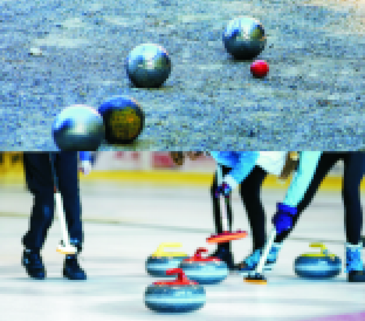 Bule i curling dla seniorów