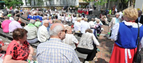 Zdjęcie seniorów na senioriadzie 2018