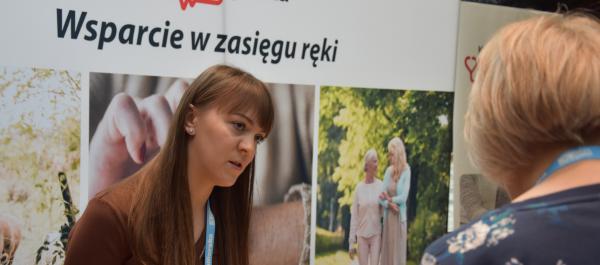 Forum Seniora - stoiska ROPS i podmiotów ekonomii społecznej