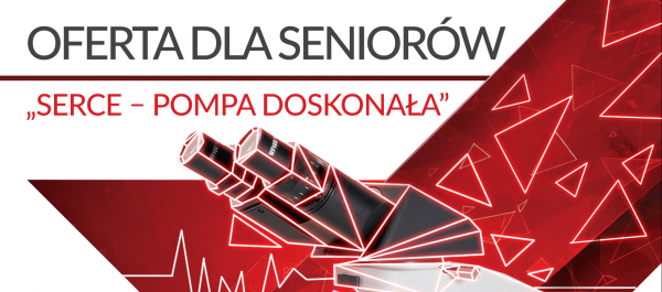 nowoczesna grafika mikroskop na czerwonym tle napis z nazwą wystawy