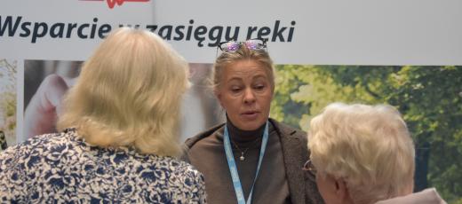 Forum Seniora - stoiska ROPS i podmiotów ekonomii społecznej