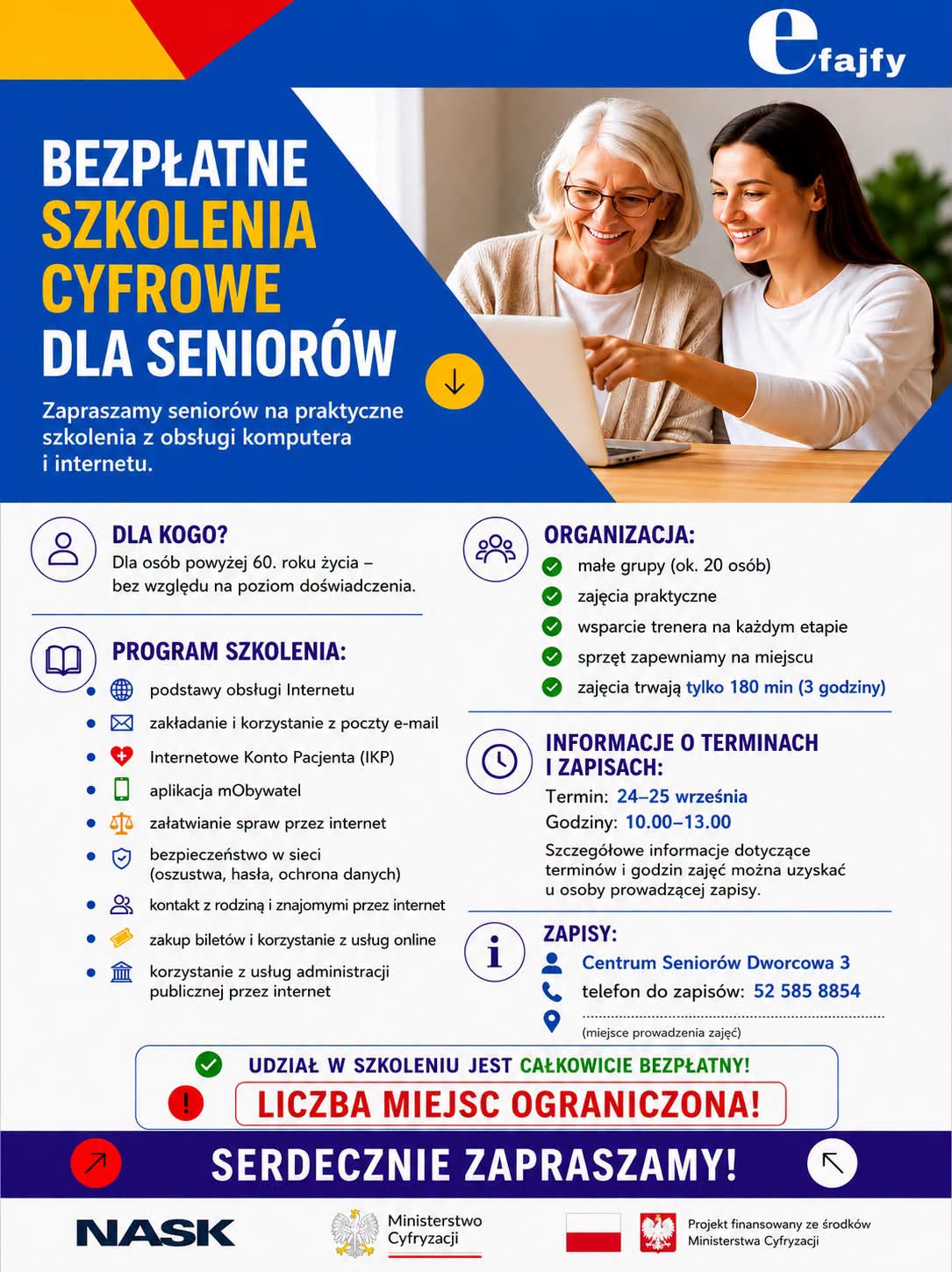 plakat informacyjny