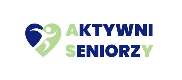 logo programu napis "AKTYWNI SENIORZY"